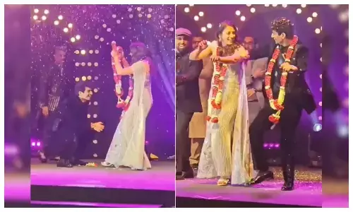 Palaash-Smriti sangeet ceremony video