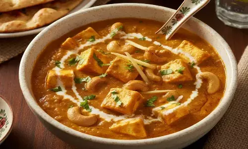 how to make kaju paneer recipe