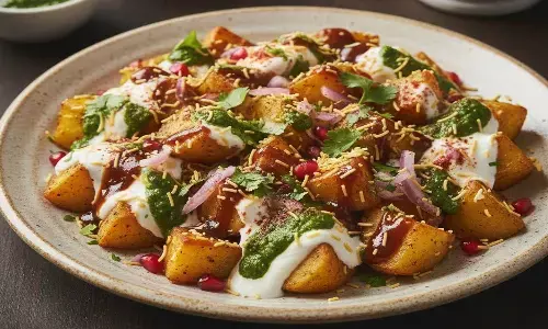 how to make aloo chaat