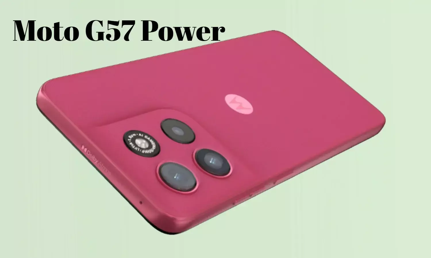 Moto G57 Power  Launch in india at 12,999 rs