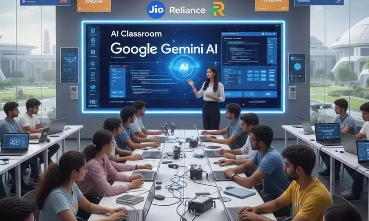 AI से जुड़ रहे कॉलेज के छात्र