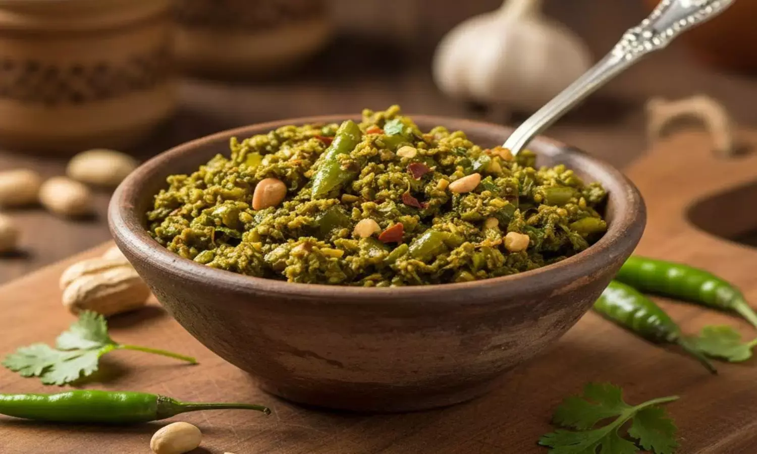 how to make moongfali Thecha recipe