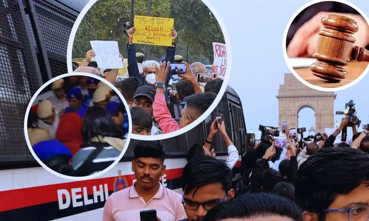 India Gate Protest