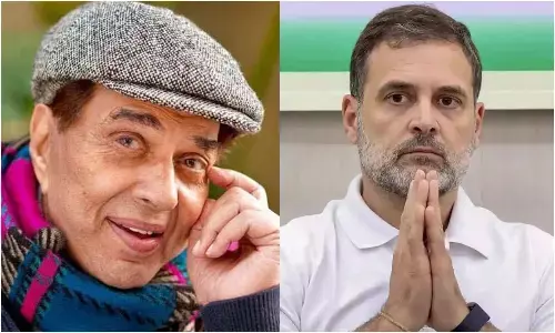 राहुल गांधी ने दिग्गज अभिनेता धर्मेंद्र के निधन पर दुख जताया