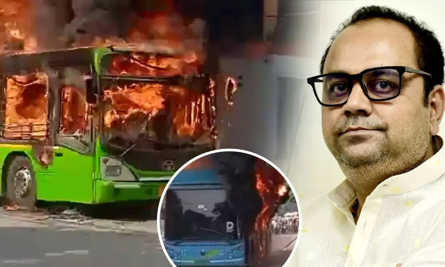 Delhi Buses Fire Incidents