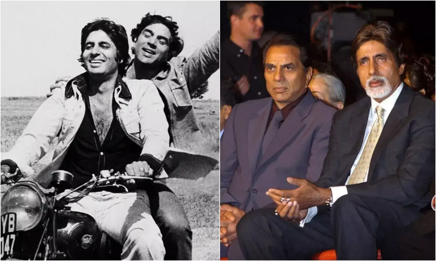 धर्मेंद्र के निधन पर अमिताभ बच्चन ने भावुक पोस्ट लिखा।