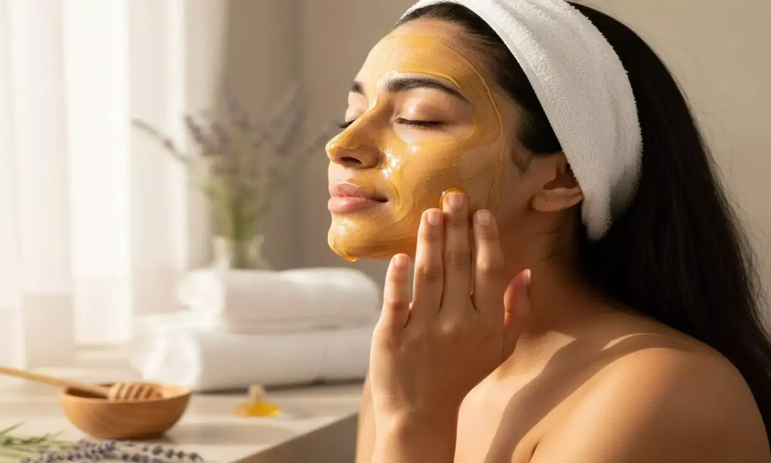 how to care skin with honey