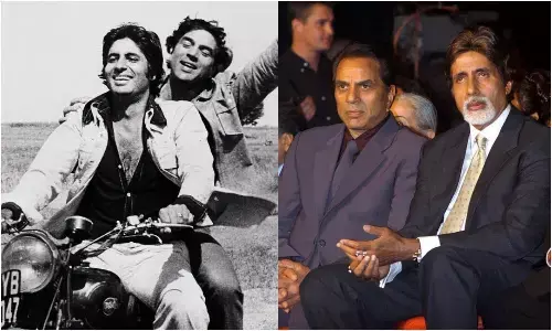 धर्मेंद्र के निधन पर अमिताभ बच्चन ने भावुक पोस्ट लिखा।