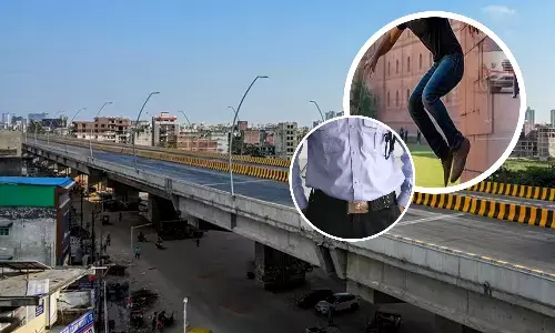 Security Guard Suicide from Bhangel Elevated Road
