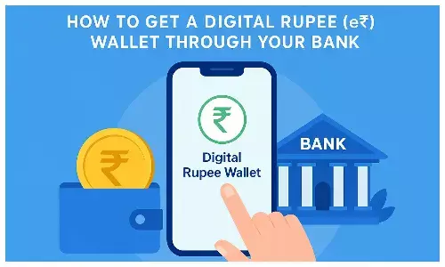 How to get a digital rupee (e₹) wallet through your bank
