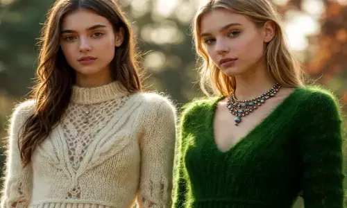 वूलन ड्रेस