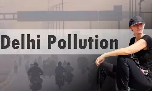 American woman leaves Delhi due to pollution