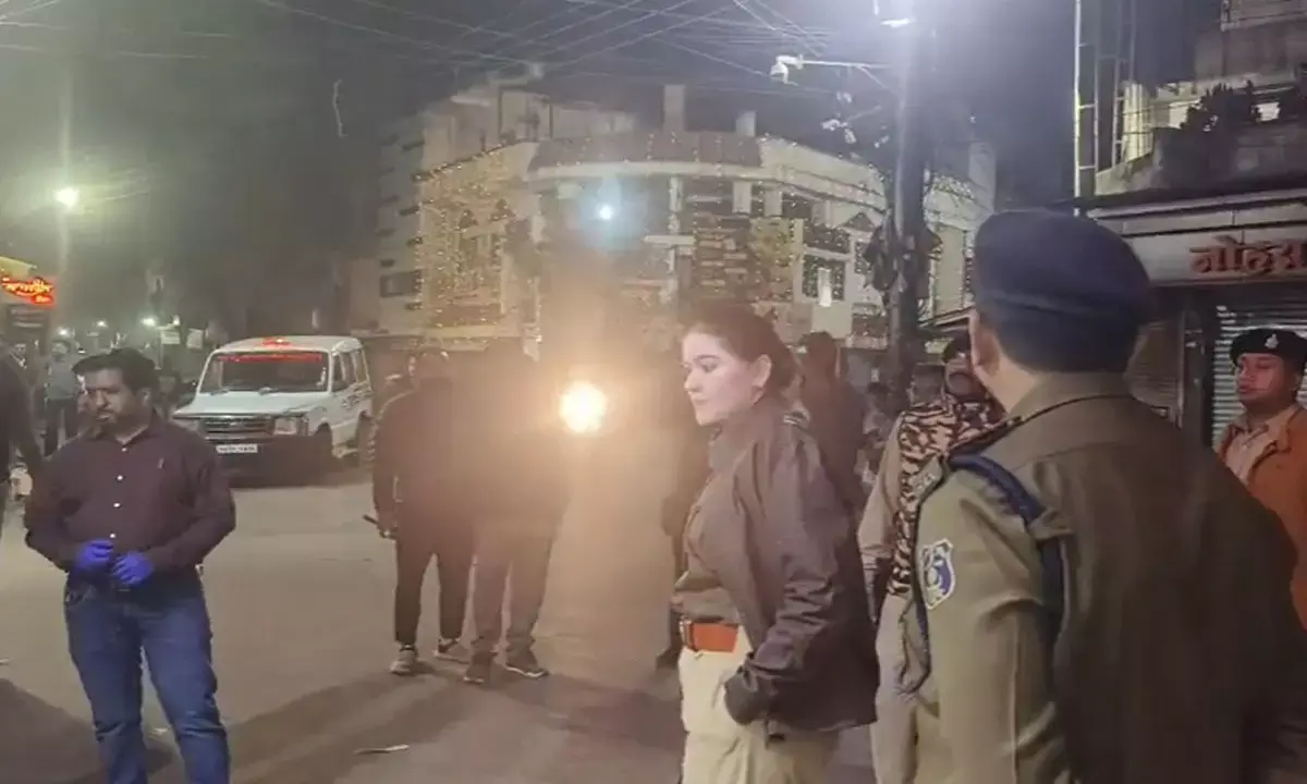 मौके पर पहुंची राजनांदगांव एसपी अंकिता शर्मा