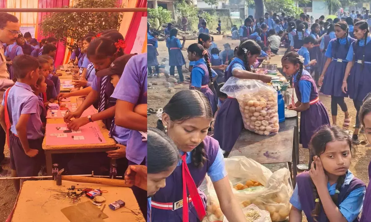 बारगाँव में जोन स्तरीय विज्ञान मेला:  बच्चों ने दिखाई प्रतिभा,  विज्ञान संबंधित मॉडलों के लगाए स्टॅाल