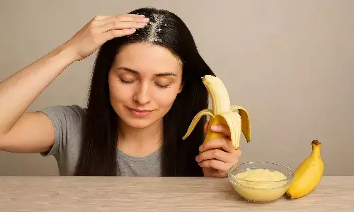 How to use ripe banana for strong hair