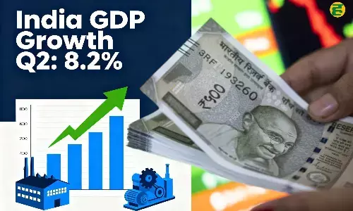 India GDP growth Q2 8.2 percent