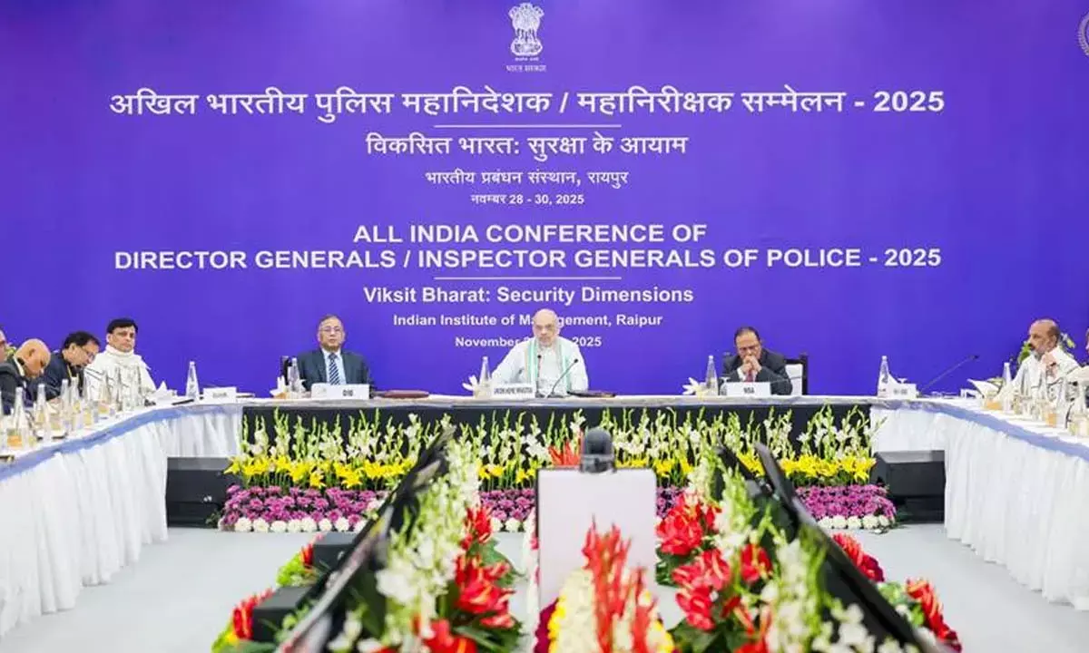 रायपुर में DGP–IG कॉन्फ्रेंस
