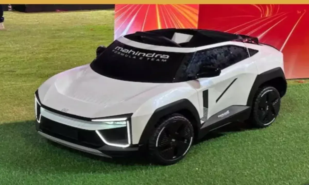 Mahindra BE 6 Formula E ride on-car for-kids check details
