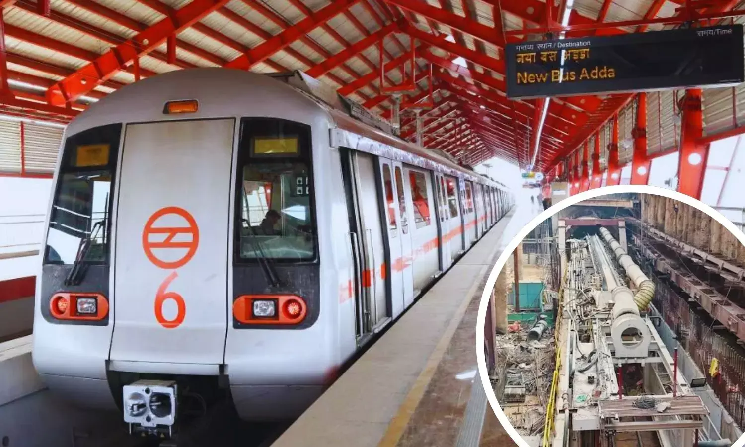 Delhi Metro Tunneling