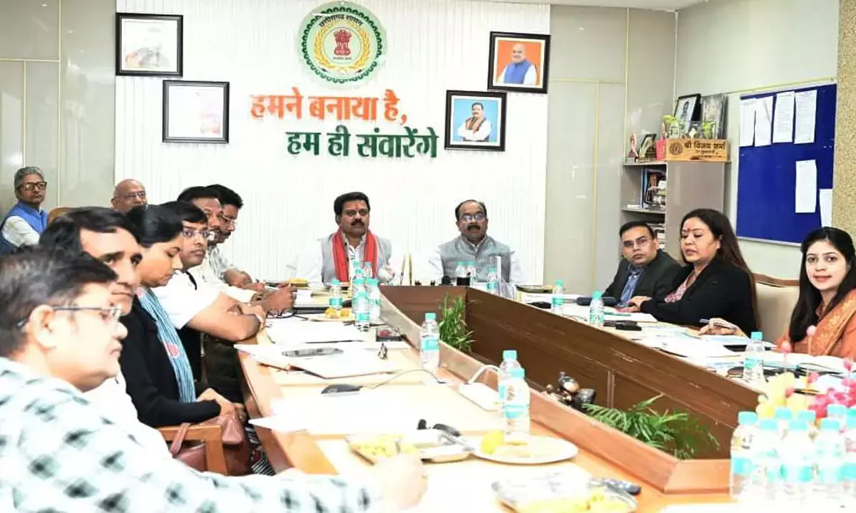 डिप्टी सीएम साव- विजय शर्मा ने तैयारियों की ली समीक्षा बैठक