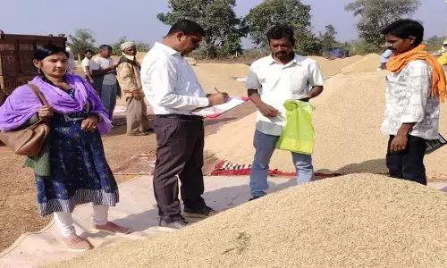 धमतरी धान खरीदी के दौरान लगातार हो रही मॉनिटरिंग