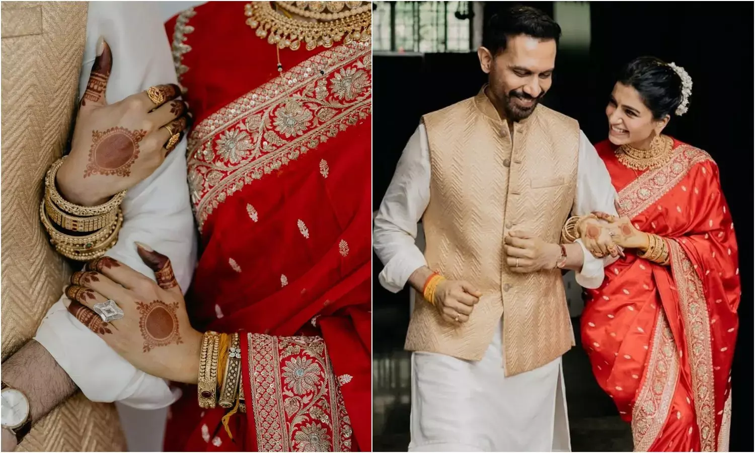 अभिनेत्री सामंथा रुथ प्रभु ने फिल्ममेकर राज निदिमोरू संग शादी रचाई।