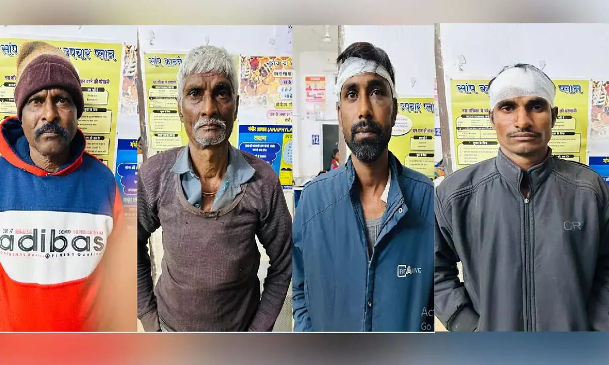 जमीन के लिए खूनी संघर्ष : घेरा लगा रहे नगेशिया परिवार पर यादव परिवार ने बोला हमला, चार गिरफ्तार