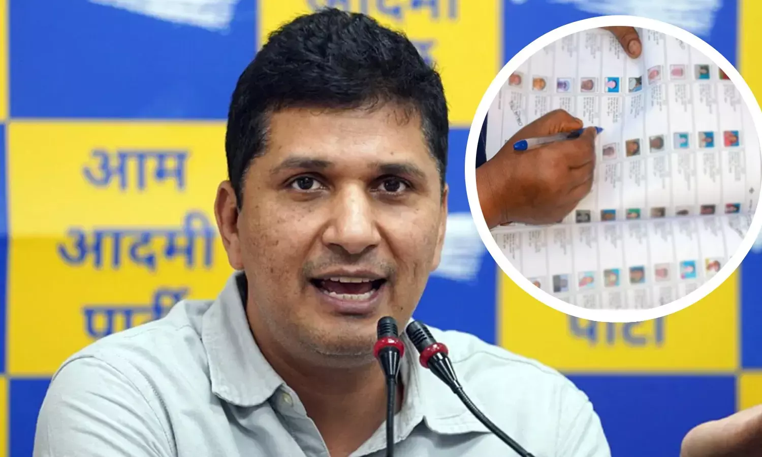 Saurabh Bhardwaj targeted the BJP regarding SIR.