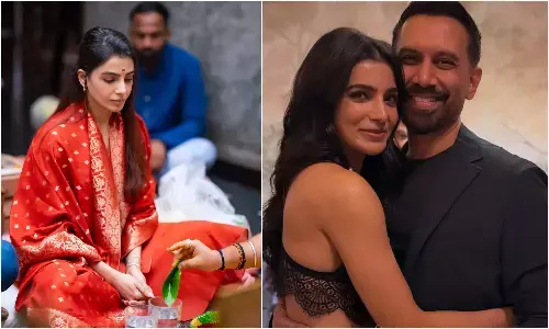 सामंथा रुथ प्रभु ने डायरेक्टर राज निदिमोरू से गुपचुप शादी कर ली।