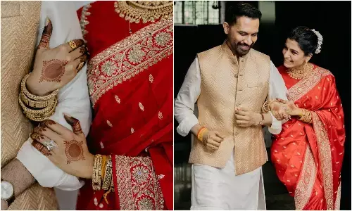 अभिनेत्री सामंथा रुथ प्रभु ने फिल्ममेकर राज निदिमोरू संग शादी रचाई।