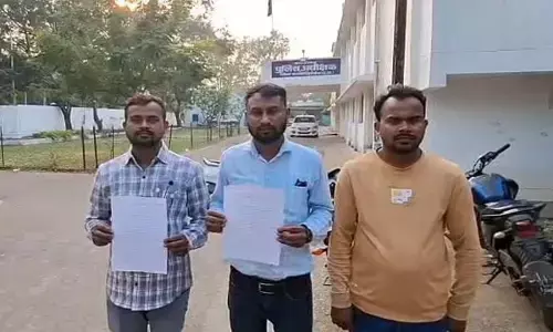 पीड़ित किसान दयालूराम साहू ने लगाई न्याय की गुहार