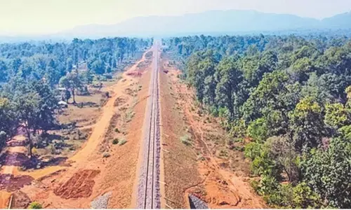 जगदलपुर- रावघाट रेललाइन के लिए सीमांकन का कार्य शुरू
