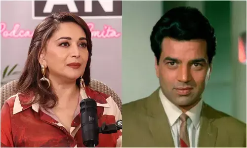 ANI के पॉडकास्ट में अभिनेत्री माधुरी दीक्षित ने दिवंगत बॉलीवुड स्टार धर्मेंद्र को याद किया।