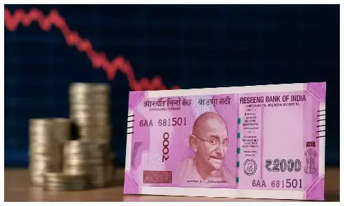 US Dollar vs Indian rupee new low