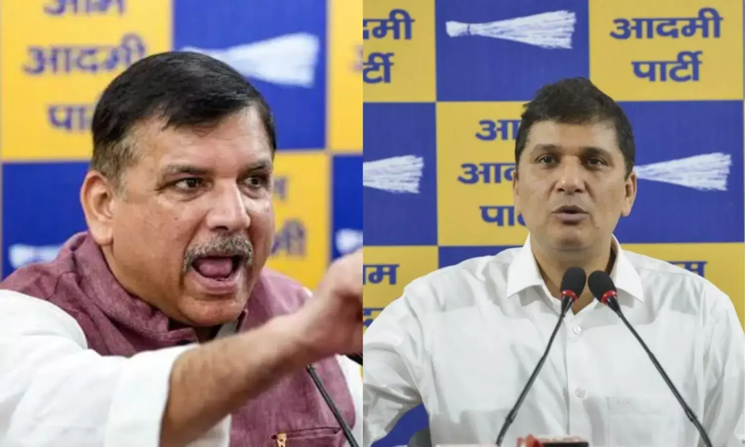 Saurabh Bhardwaj and Sanjay Singh Allegations of Vote Chori on BJP
