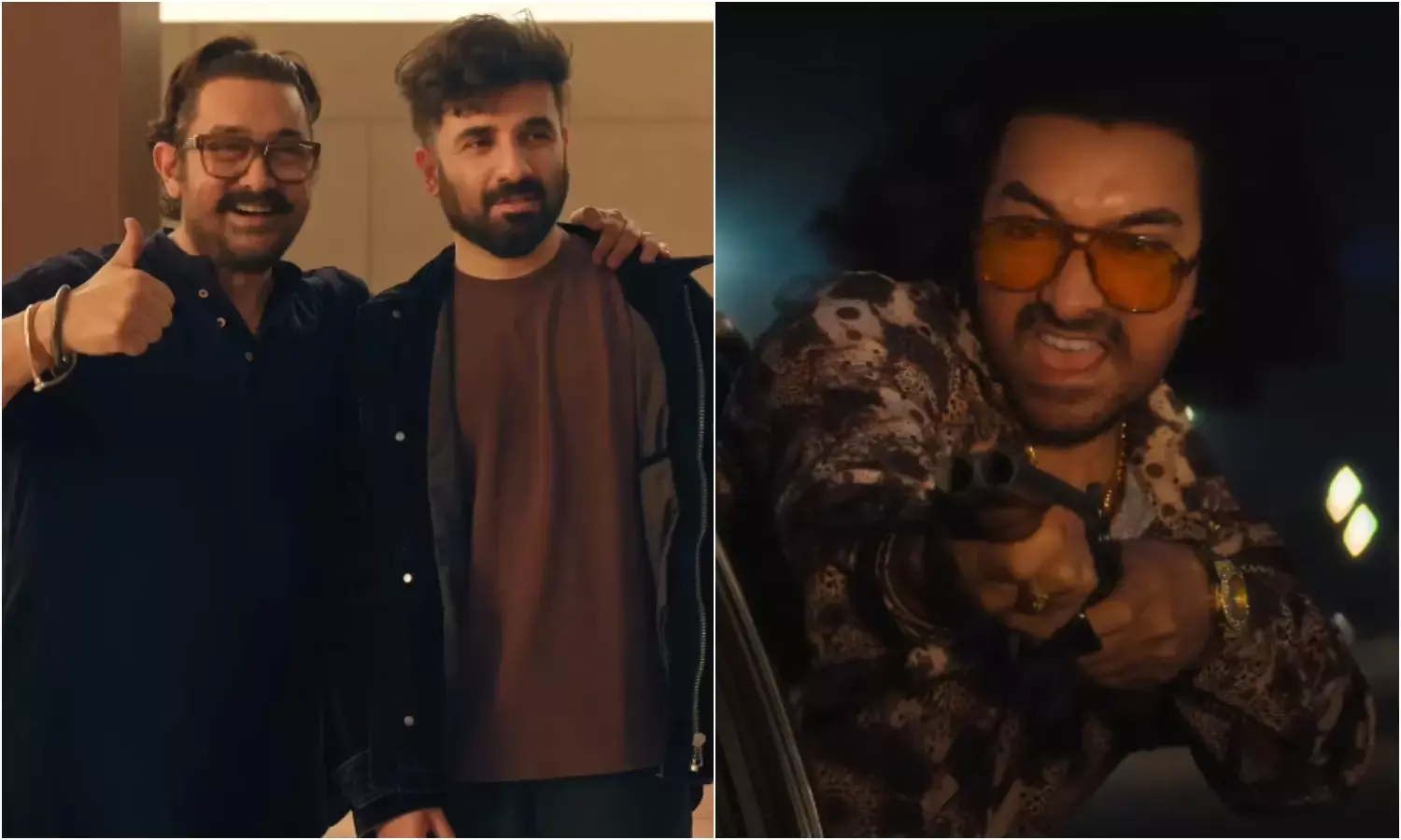 आमिर खान और वीर दास ने अपकमिंग फिल्म हैप्पी पटेल का अनाउमसेंट किया।