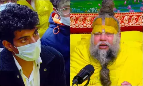 पलाश मुच्छल ने हाल ही में वृंदावन पहुंचकर प्रेमानंद महाराज से मुलाकात की।