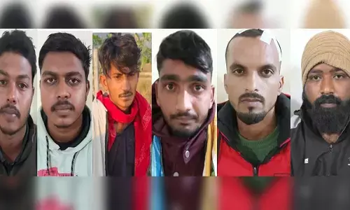 फरार छह आरोपियों गिरफ्तार