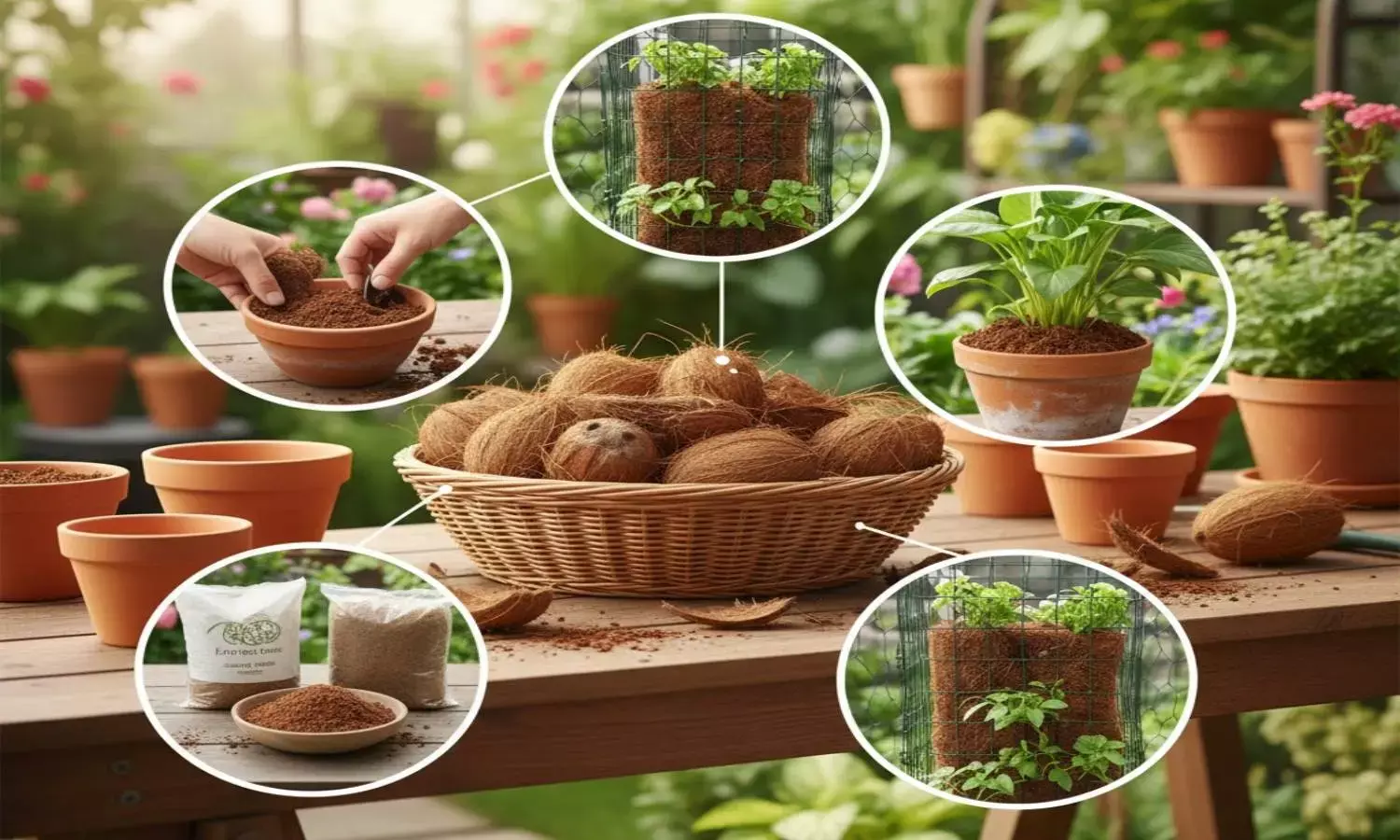 Benefits of cocopeat for plants Benefits of cocopeat for plants