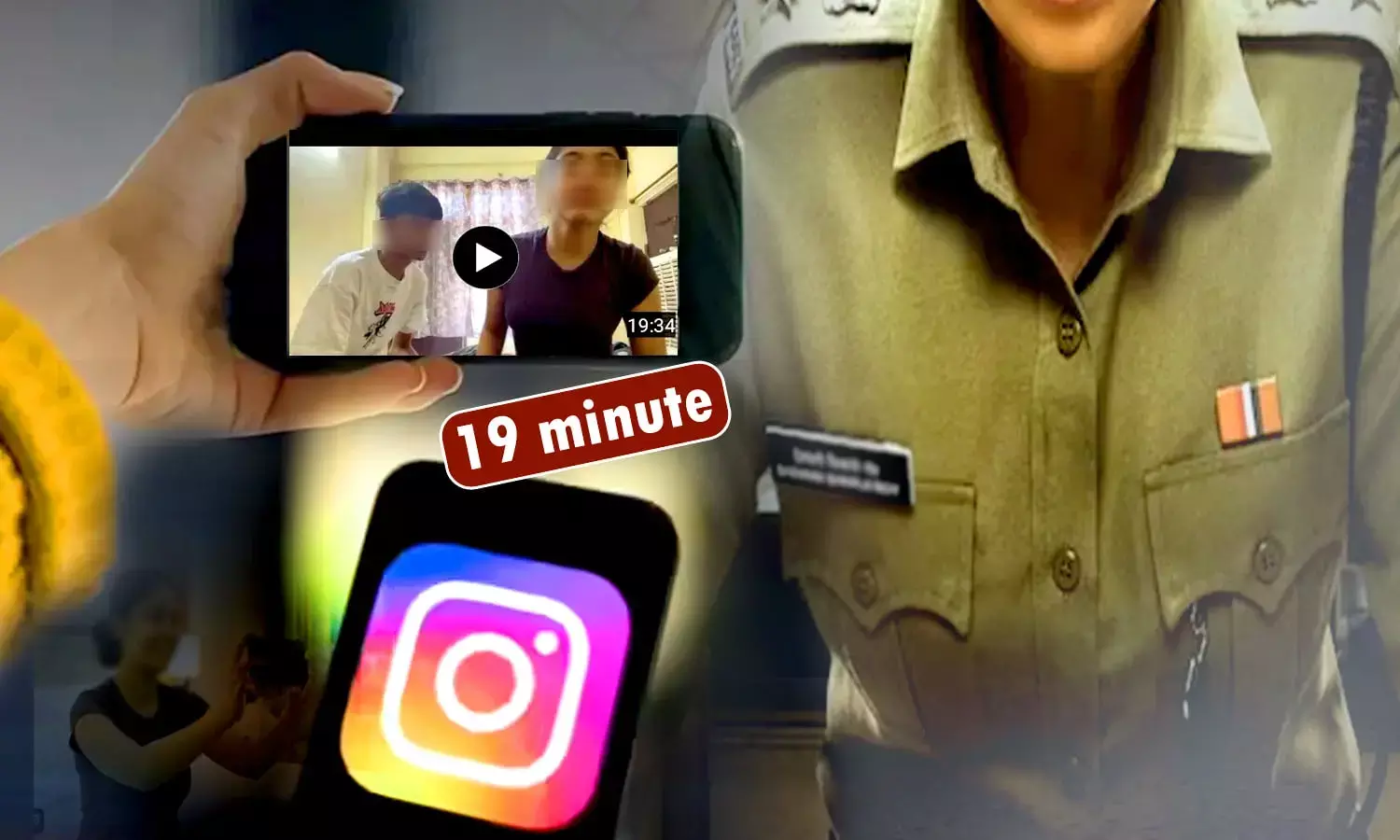 Haryana police officer on 19 minute viral video