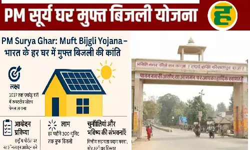 अयोध्या मंडल बना सोलर सिटी, पीएम सूर्य घर योजना से लाखों घरों में आई बिजली की बचत