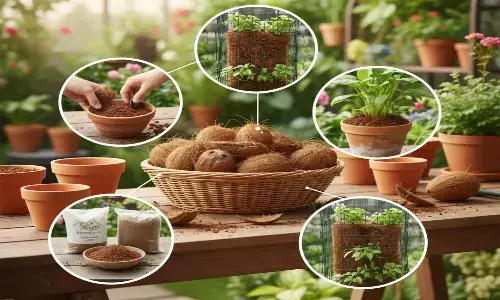 Benefits of cocopeat for plants