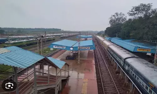 अमृत भारत स्टेशन योजना के तहत जगदलपुर स्टेशन में दोहरीकरण कार्य अंतिम चरण पर