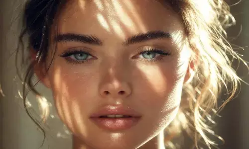 चमकता चेहरा