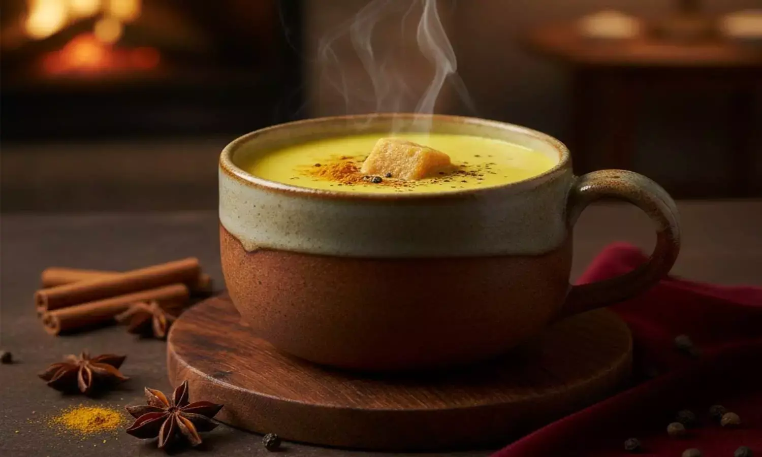 Turmeric Jaggery Milk health benefits