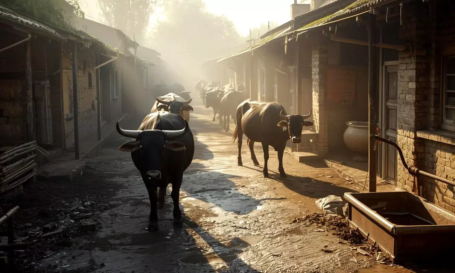 Bhainswali Street in Noida Bhainswali Street in Noida