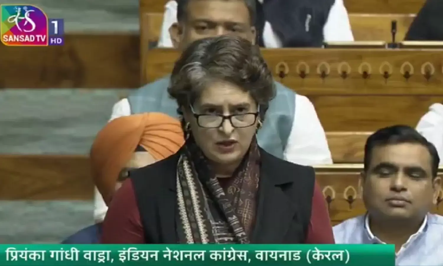 priyanka gandhi speech on vande matram: वंदे मातरम बहस में प्रियंका गांधी का तीखा हमला, कहा- जनता का ध्यान भटकाया जा रहा है