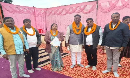 जशपुर जिला साहू समाज के नवनिर्वाचित पदाधिकारी