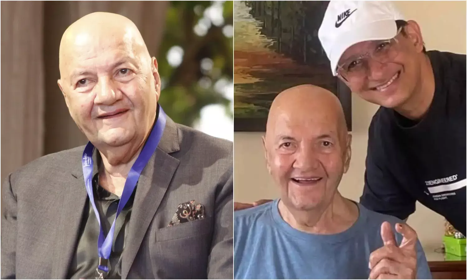 अभिनेता शरमन जोशी ने अपने ससुर व वेटरन एक्टर प्रेम चोपड़ा की सेहत की जानकारी साझा की। अभिनेता शरमन जोशी ने अपने ससुर व वेटरन एक्टर प्रेम चोपड़ा की सेहत की जानकारी साझा की।