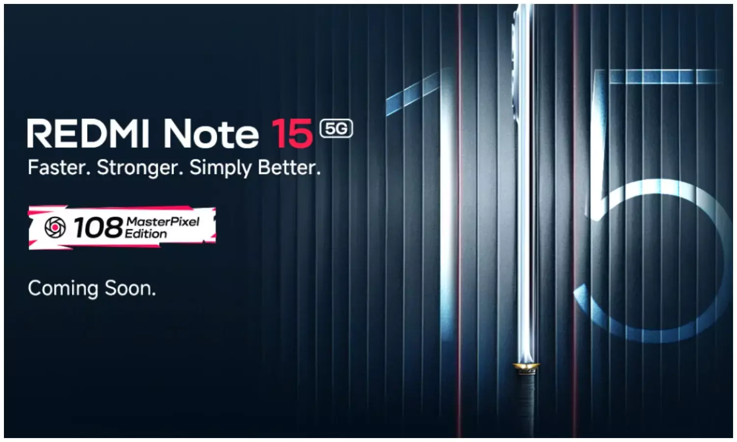 Redmi Note 15 5G’s first teaser released Redmi Note 15 5G’s first teaser released